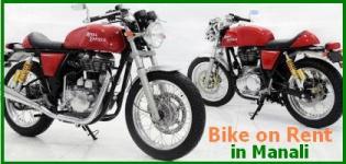 Bike on Rent in Manali - Sports Bike on Rent in Manali with Cost