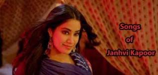 Bollywood Songs of Beautiful Actress Janhvi Kapoor from her Debut Film Dhadak