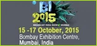 Broadcast India Show Mumbai India by Saicom Trade Fairs & Exhibitions Pvt Ltd on October 2015