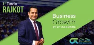 Business Growth Seminar by Very Popular Speaker Dr. Vivek Bindra in Rajkot