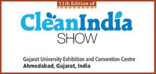 CLEAN INDIA SHOW 2014 in Ahmedabad Gujarat from 27 to 29 November 2014