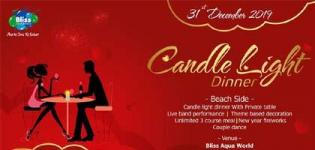 Candle Light Dinner - 31st December 2019 Party in Mehsana at Bliss Aqua World