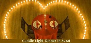 Candle Light Dinner in Surat Hotels and Restaurants