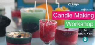 Candle Making Workshop 2017 in Ahmedabad at PH Designs Date and Details