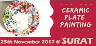 Ceramic Plate Painting Event 2017 in Surat - Date and Venue Details