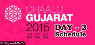 Chaalo Gujarat 2015 USA - DAY 2 Schedule