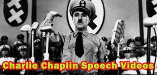 Charlie Chaplin The Great Dictator Speech with Subtitle Videos