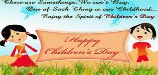 Children's Day Date in India - When is Children's Day Celebrated Every Year