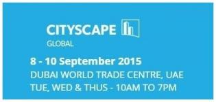 Cityscape Global 2015 - International Real Estate and Investment Exhibition at Dubai UAE