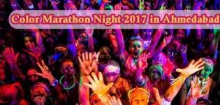 Color Marathon Night 2017 in Ahmedabad Gujarat - Date - Route Details