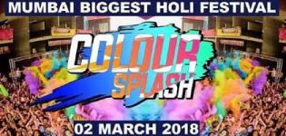 Colour Splash 2018 in Mumbai - Biggest Holi Festival at Maitri Lawn