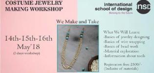 Costume Jewellery Making Workshop by International School of Design in Surat