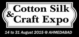 Cotton Silk & Crafts Expo 2015 at AES Ground Ahmedabad - Handicraft & Handloom Exhibition