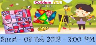 Cubism Art for Kids Surat Event for Painting Art and Techniques Details 2018