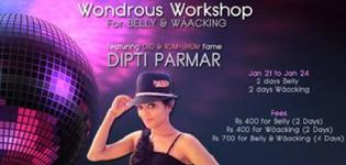 DID and Rum-Jhum Fame Dipti Parmar in Surat at SDPC - Belly and Waacking Dance Workshop