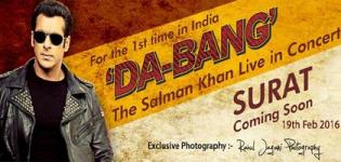 Da-Bang Salman Khan Live in Concert 2016 Surat Gujarat at DRB Sports Complex