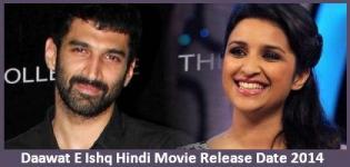 Daawat E Ishq Hindi Movie Release Date 2014 - Star Cast & Crew