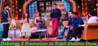 Dabangg 3 Promotion Kapil Sharma Show - Salman Khan with Dabangg 3 Stars