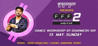 Dance Workshop by Very Popular Dancer and Choreographer Dharmesh Sir in Surat