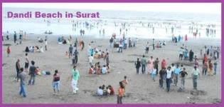 Dandi Beach in Surat Gujarat India