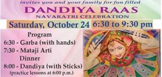 Dandiya Raas 2015 in USA at Chantilly Virginia Navratri Celebration on 24 October
