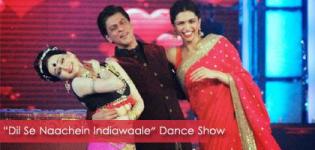 Deepika Padukone & SRK at 'Dil Se Naachein Indiawaale' Dance Show 2014 in Ahmedabad