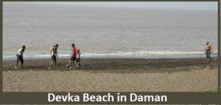 Devka Beach in Daman India - Famous/Best Devka Beach Daman - Images/ Photos/Pics