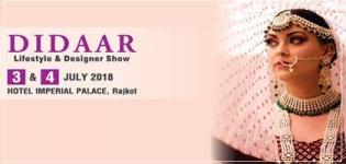 Diddar Lifestyle and Designer Exhibition 2018 Arrange for all People in Rajkot