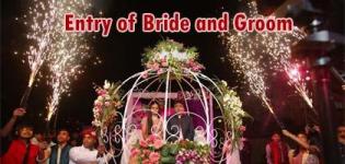 Different Entry Ideas at Wedding Place for Bride and Groom in their Marriage Ceremony