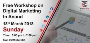 Digital Marketing Workshop 2018 in Anand at Bakrol Square - Date and Details