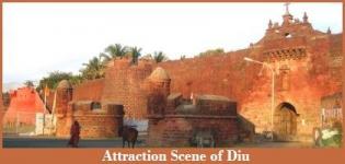 Attraction Scene of Diu - Diu Scene in India