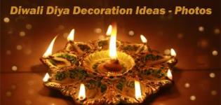 Diwali Diya Decoration Ideas - Creative Craft Latest Diva Designs for Deepavali Images Recent Pictures