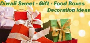 Diwali Sweet/Food/Gift Box Designs - Creative Deepavali Gifting Boxes Decoration Ideas Images Pictures