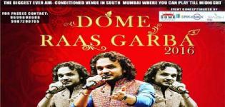 Dome Raas Garba 2016 with Parthiv Gohil at Dome NSCI SVP Stadium Mumbai