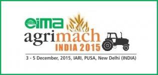 EIMA Agrimach India 2015 New Delhi - International Exhibition on Agri Machinery & Equipments