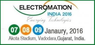 Electromation India 2016 Exhibition at Vadodara Gujarat