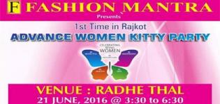FASHION MANTRA Women Kitty Party 2016 in Rajkot at Radhe Thal on 21st June