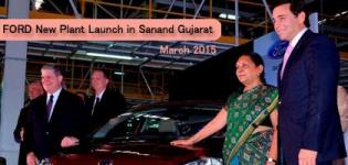 FORD India Inaugurated New Manufacturing Plant in Sanand Gujarat on 26th March 2015