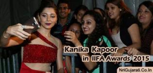 Famous Bollywood Lady Singer Kanika Kapoor in IIFA Awards 2015 Photos Latest Images