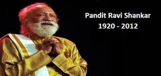 Pandit Ravi Shankar Passes Away 1920 - 2012