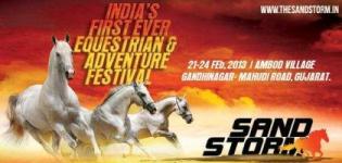 SAND STORM - Gujarat's First Equine & Animal Fairs 21st to 24th February 2013