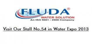 Fluda Water Solution Participate in Water Expo 2013 Ahmedabad Gujarat