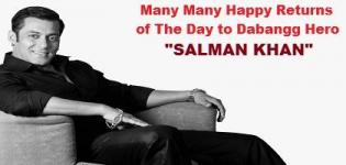 Happy Birthday to Salman Khan on 47th Bday