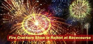 Fireworks Show in Rajkot Gujarat - Fire Crackers Show in Rajkot at Racecourse Cricket Ground