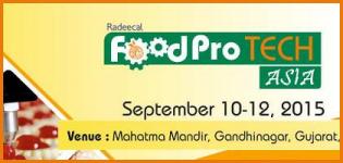 FoodPro Tech Asia 2015 Gandhinagar - International Trade Fair for Food and Drink Technology