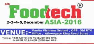 Foodtech Asia 2016 in Gujarat at Surat Date and Venue - Details