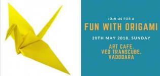 Fun with Origami, an Art Workshop to Explore the Creativity of Children in Vadodara