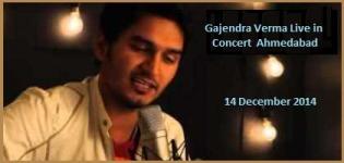 Gajendra Verma Live in Concert at Ahmedabad Gujarat on 14 December 2014