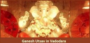 Ganesh Chaturthi in Vadodara - Ganpati Festival Decoration Images on Ganesh Utsav in Baroda