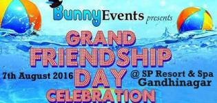 Grand Friendship Day Pool Side DJ Party 2016 Gandhinagar at Sp Resort and Spa